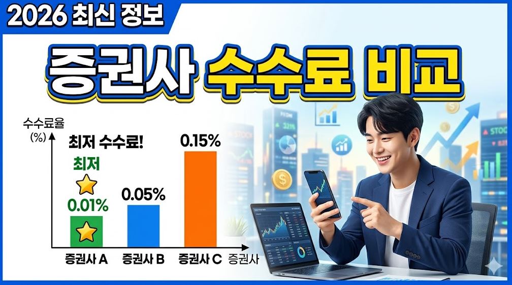 2026년 증권사 수수료비교 사진
