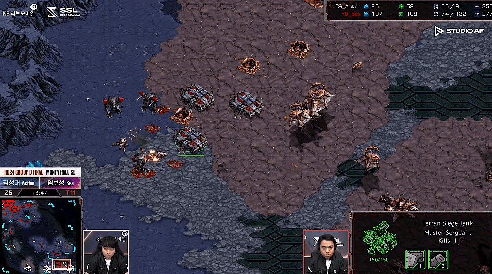 SSL 스타리그 D조 최종전 방어진1