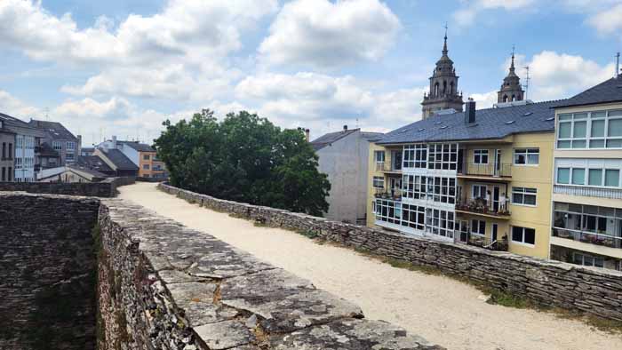 루고 로마 성벽 (Muralla Romana de Lugo) 그 길 위에 우리가 서 있었다. 그 때