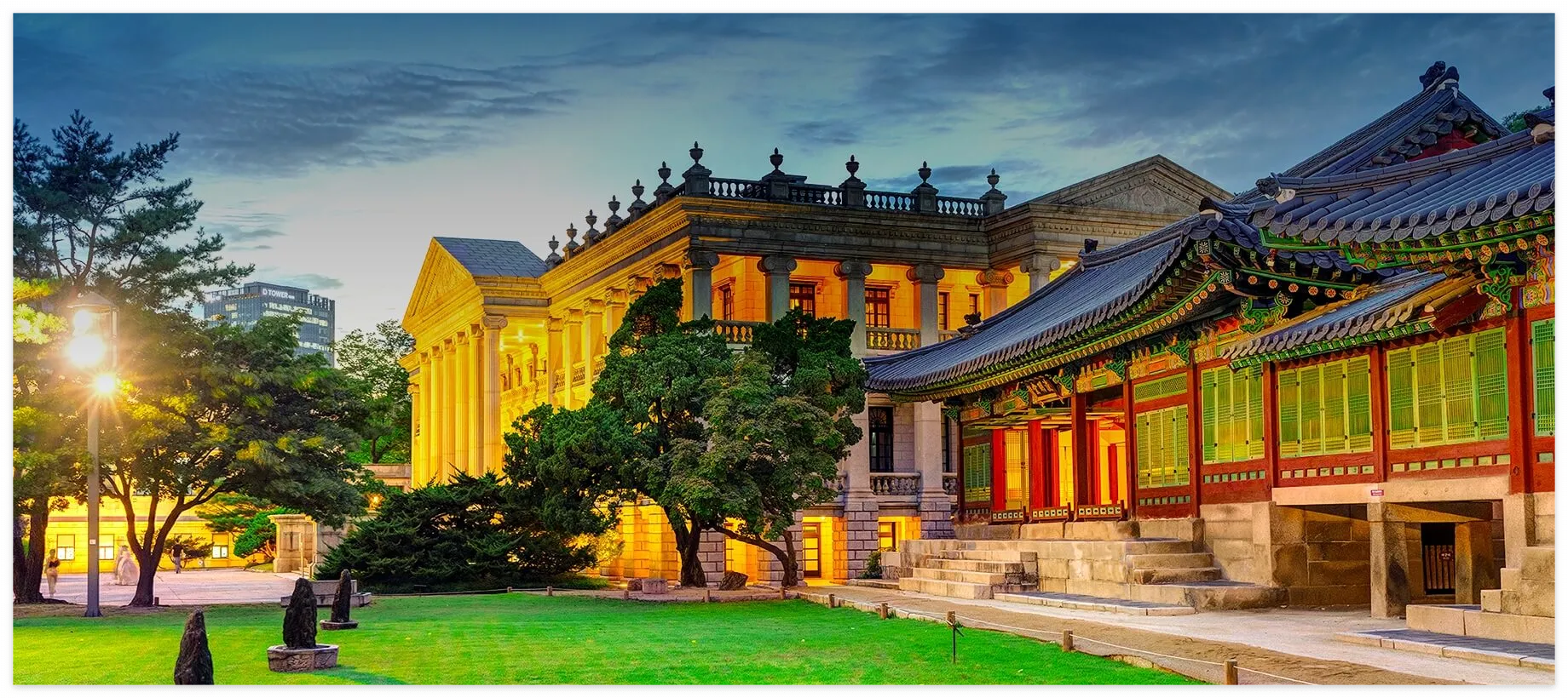 덕수궁 밤의 석조전