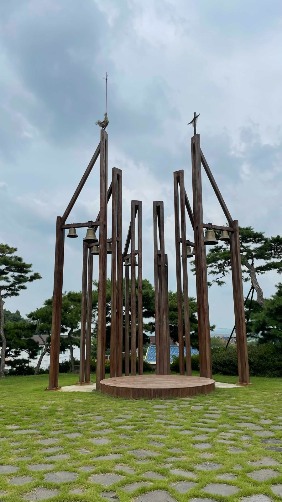 합덕성당 조형물