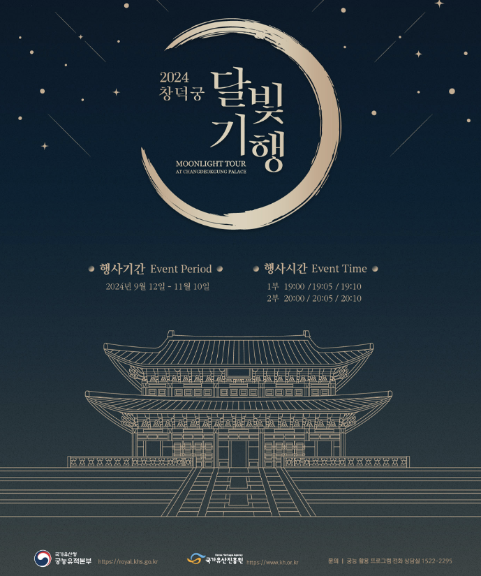 2024 창덕궁 달빛기행 포스터