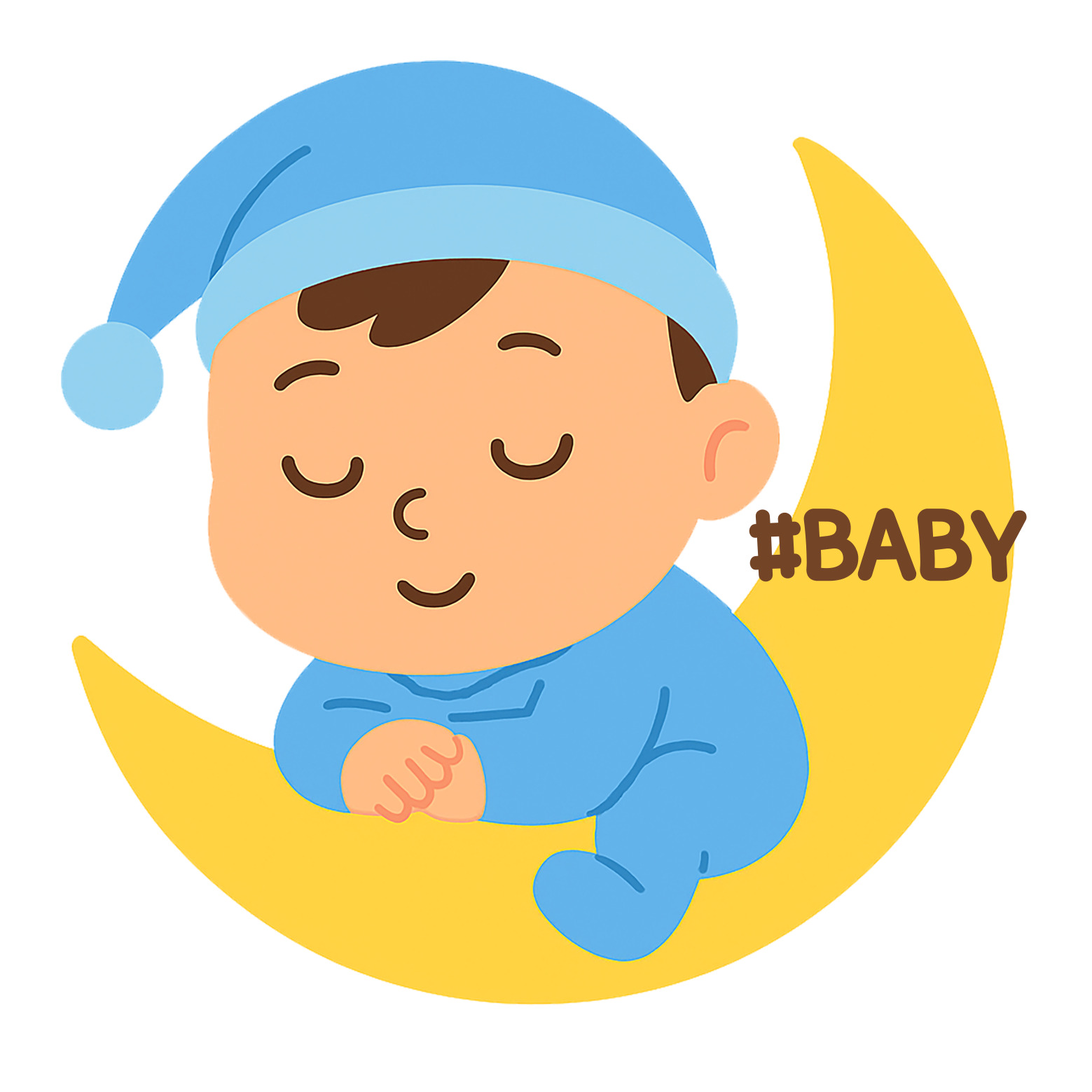 신생아 밤잠 이미지