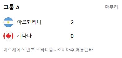 코파 아메리카2024 일정 및 중계 [하이라이트]