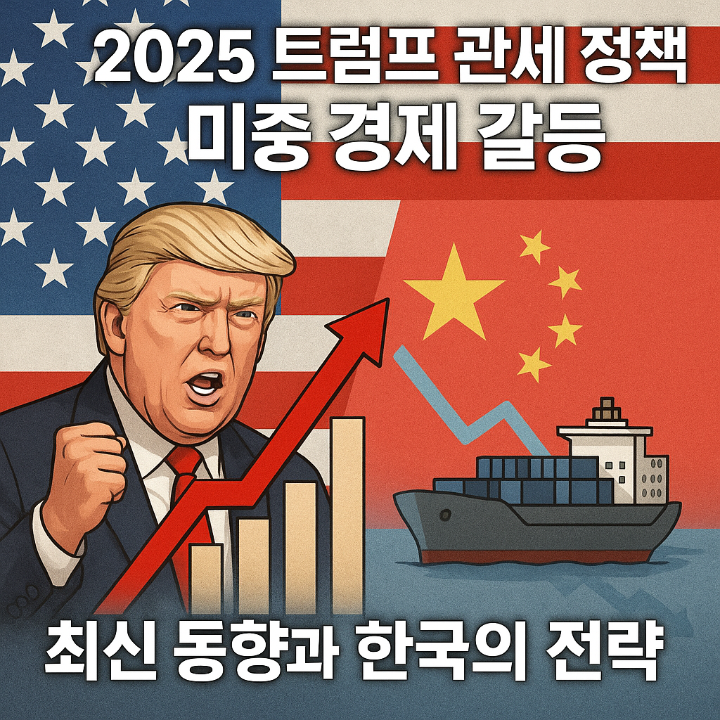 2025 트럼프 관세 정책과 미중 경제 갈등:
최신 동향과 한국의 전략