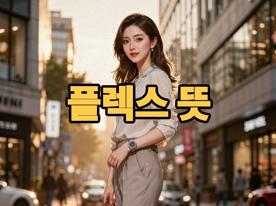 플렉스 뜻