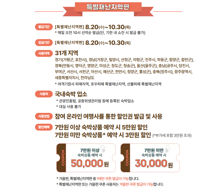 2025 대한민국 숙박세일 페스타 놓치면 손해! 가을&middot;겨울편 한눈에 정리