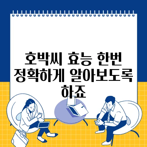 호박씨 효능 한번 정확하게 알아보도록 하죠