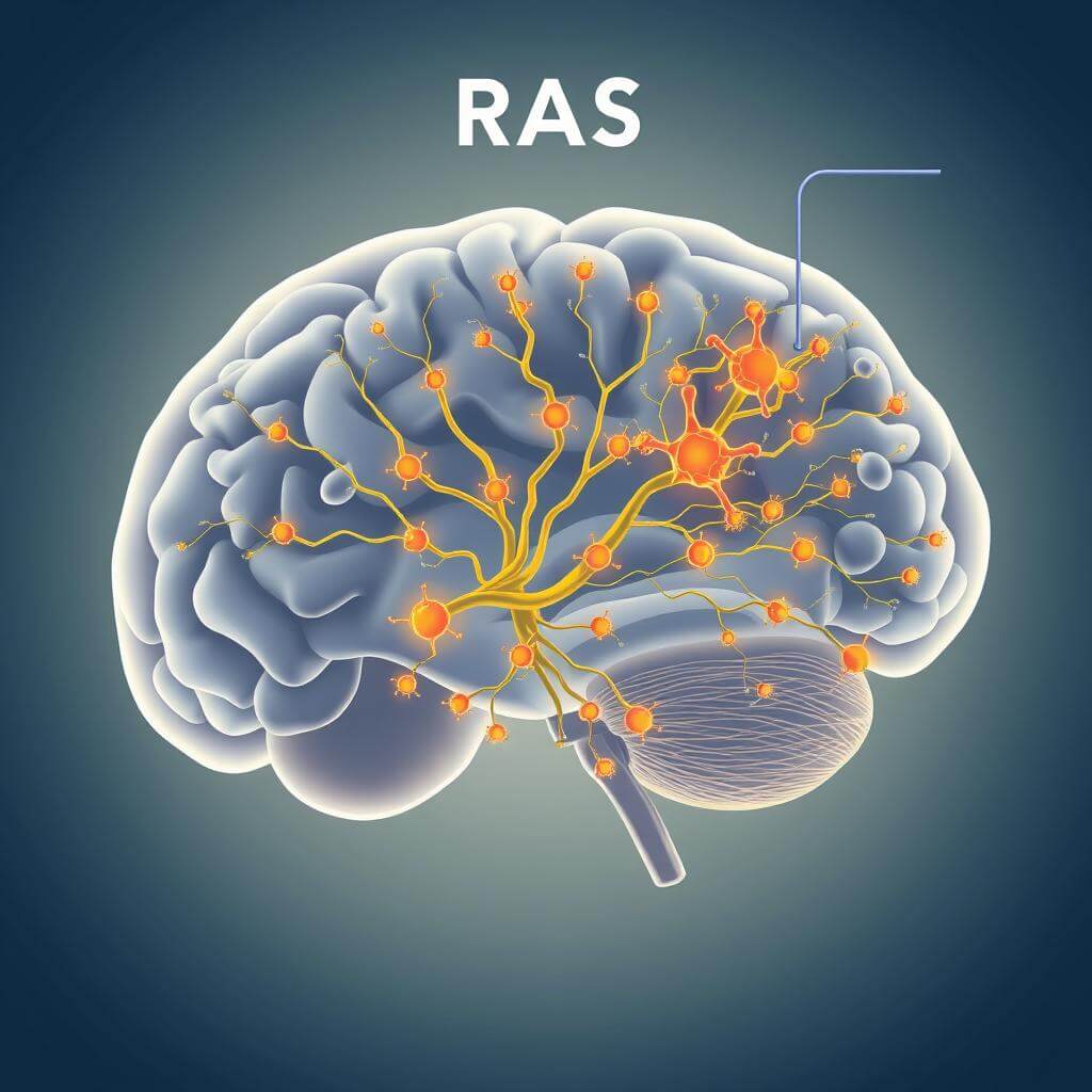 복잡한 뉴런 네트워크인 망상활성화시스템