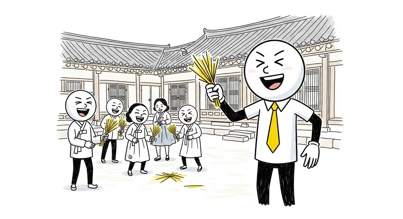 심지뽑기 등 지역별 제비뽑기의 이색적인 명칭