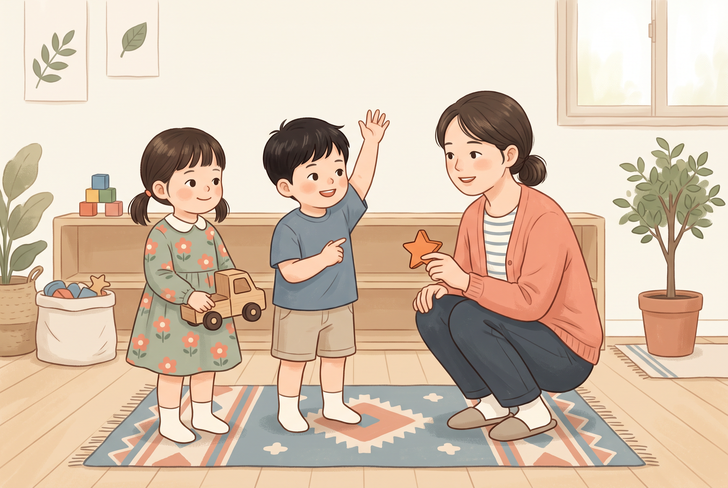 친구를 때리는 아이, 부모가 이렇게 말해보세요