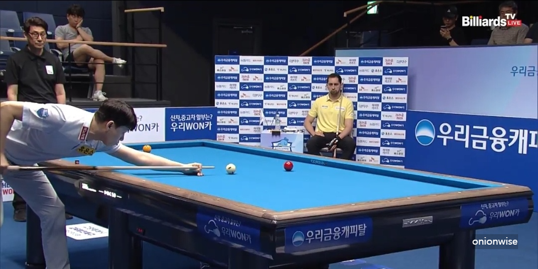 다비드 마르티네스 최성원 경기결과 - 우리금융캐피탈 PBA 챔피언십 8강