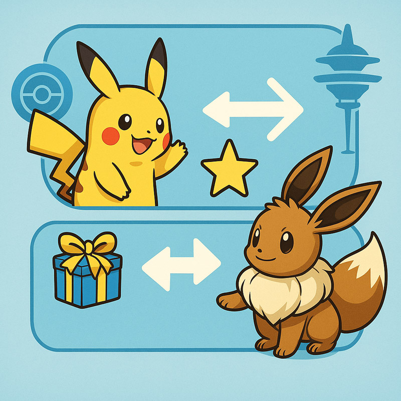 포켓몬고 교환 시스템 총정리