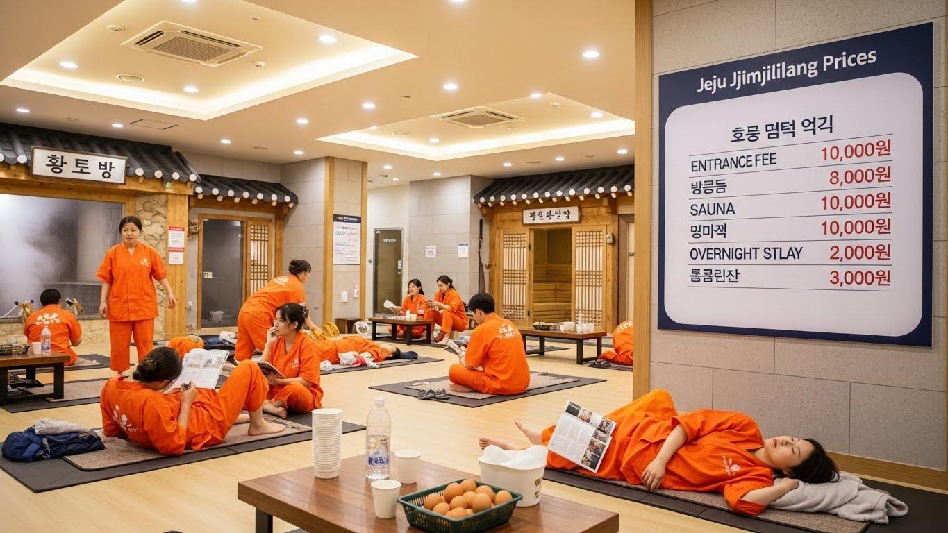 제주도 찜질방 가격