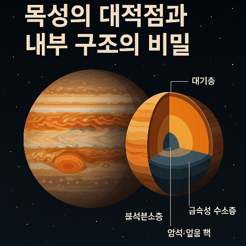 목성 내부 구조 사진