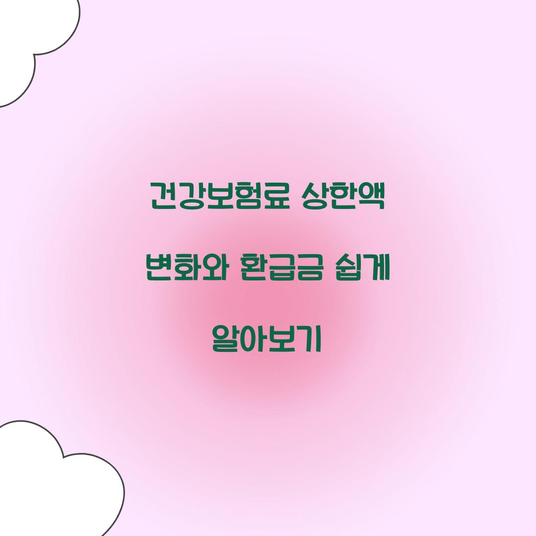 건강보험료 상한액