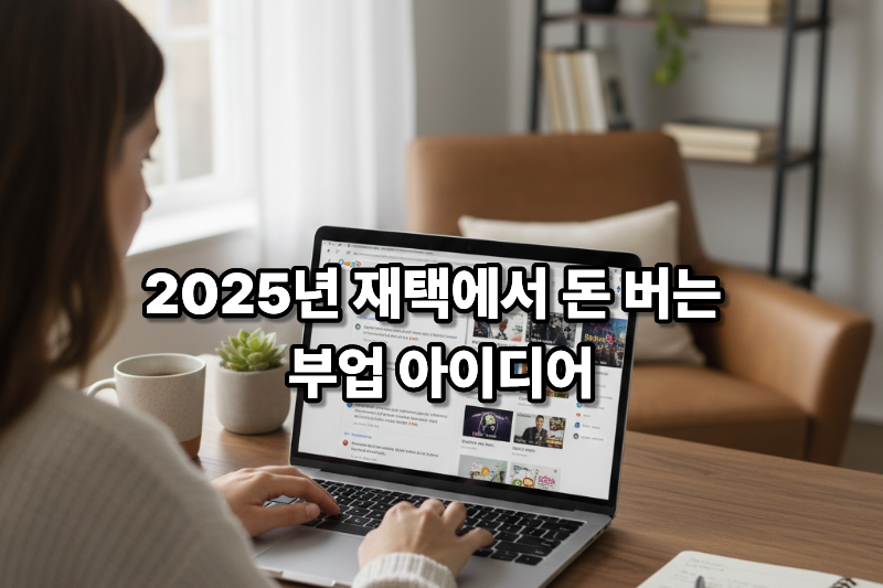 재택 부업 아이디어 대표 이미지
