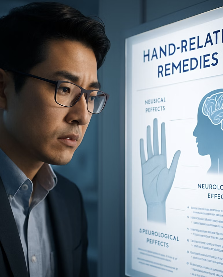 오해와 진실&amp;#44; 손을 따면 정말 낫는 걸까?