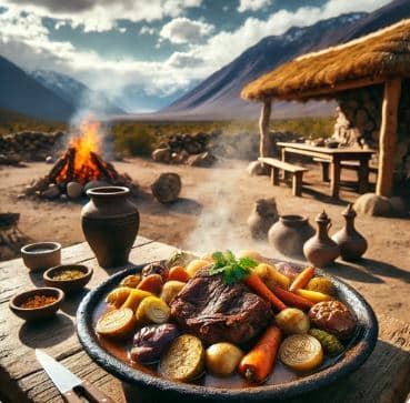 칠레의 우마타(Umata): 안데스 지역에서 먹는 전통 가마구이