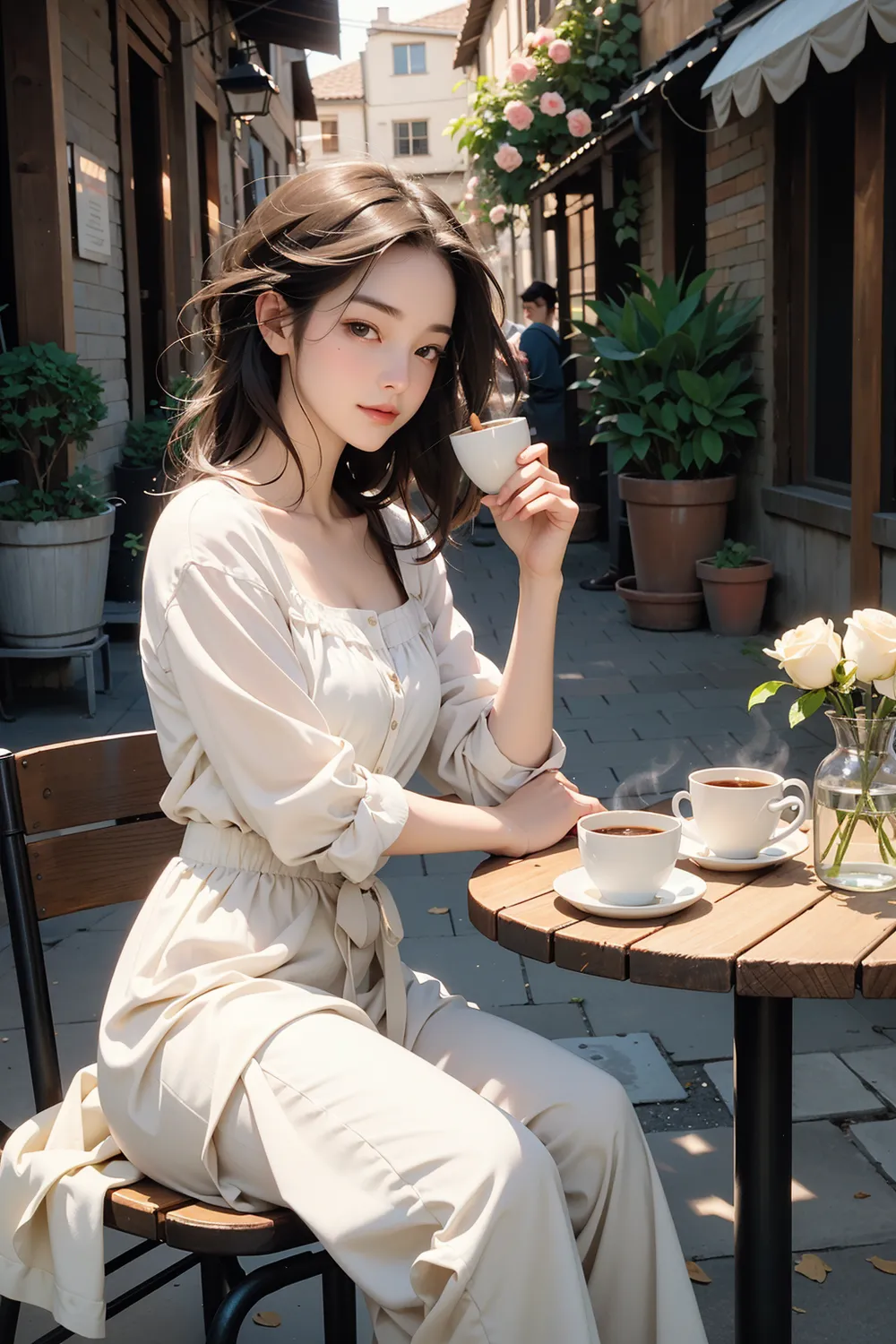 Retro Model Coffe Server Time