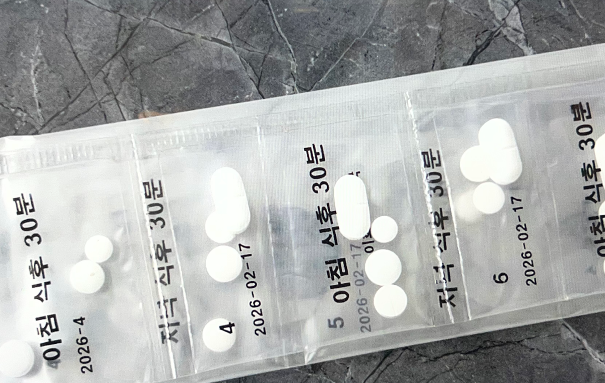 청명백서 청명단 효능 후기 작성하기 위해 찍은 제품사진