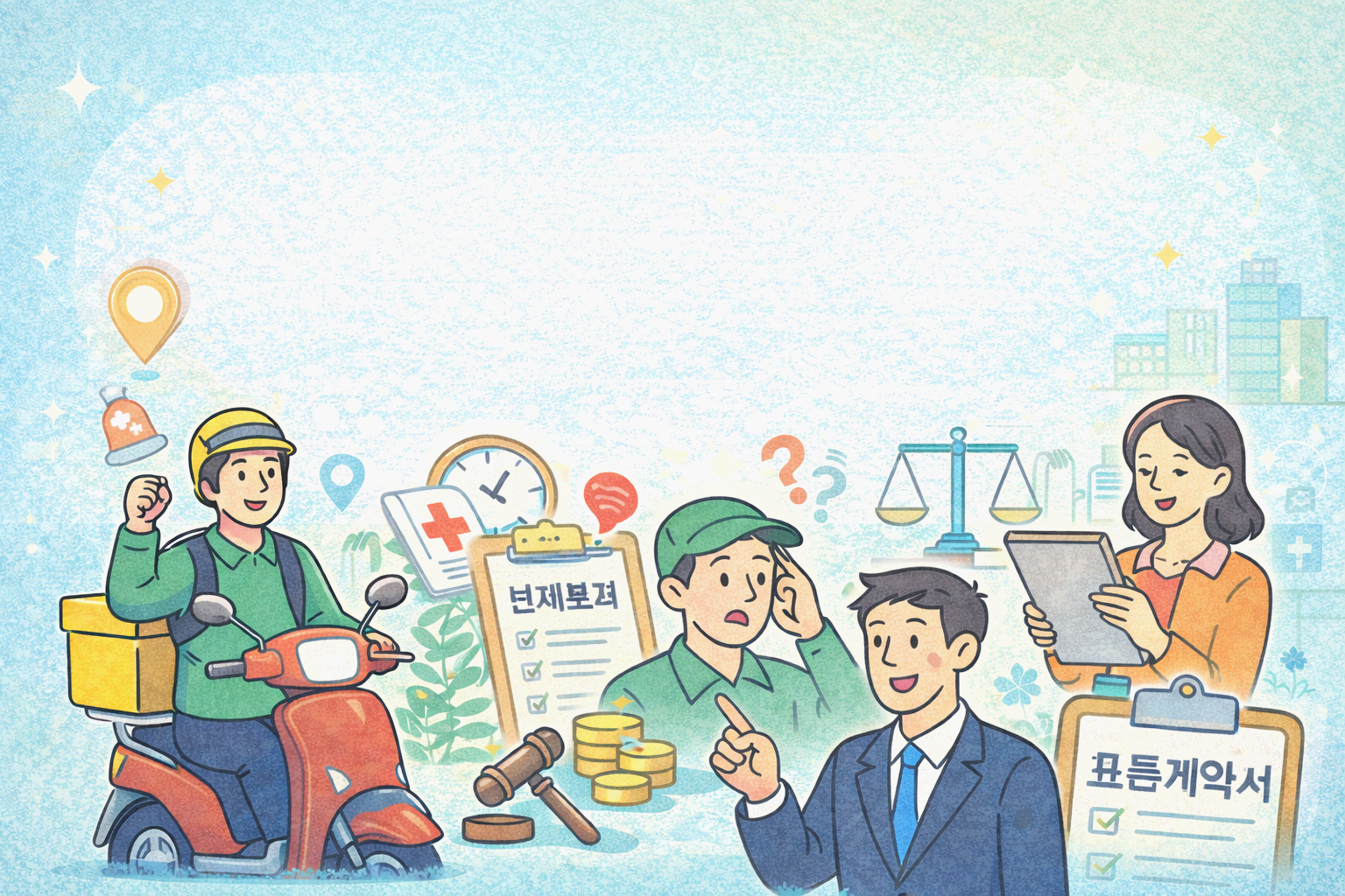 플랫폼 노동자는 어디까지 보호받을까?