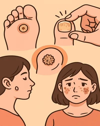 티눈&middot;사마귀&middot;무좀&middot;쥐젖&middot;기미 5대 피부질환6