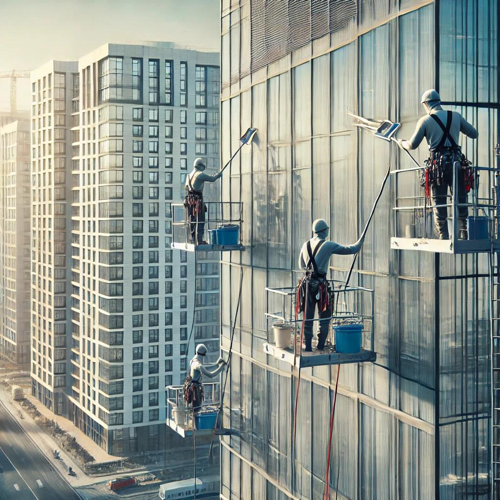 아파트 유리창 청소업체울산