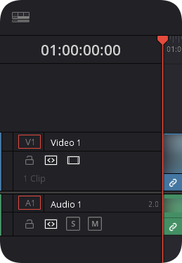 빨간 막대와 함께 타임타인이 표시된 화면