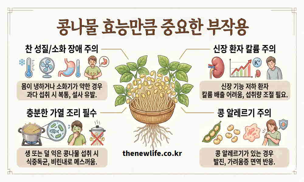 콩나물 효능 부작용