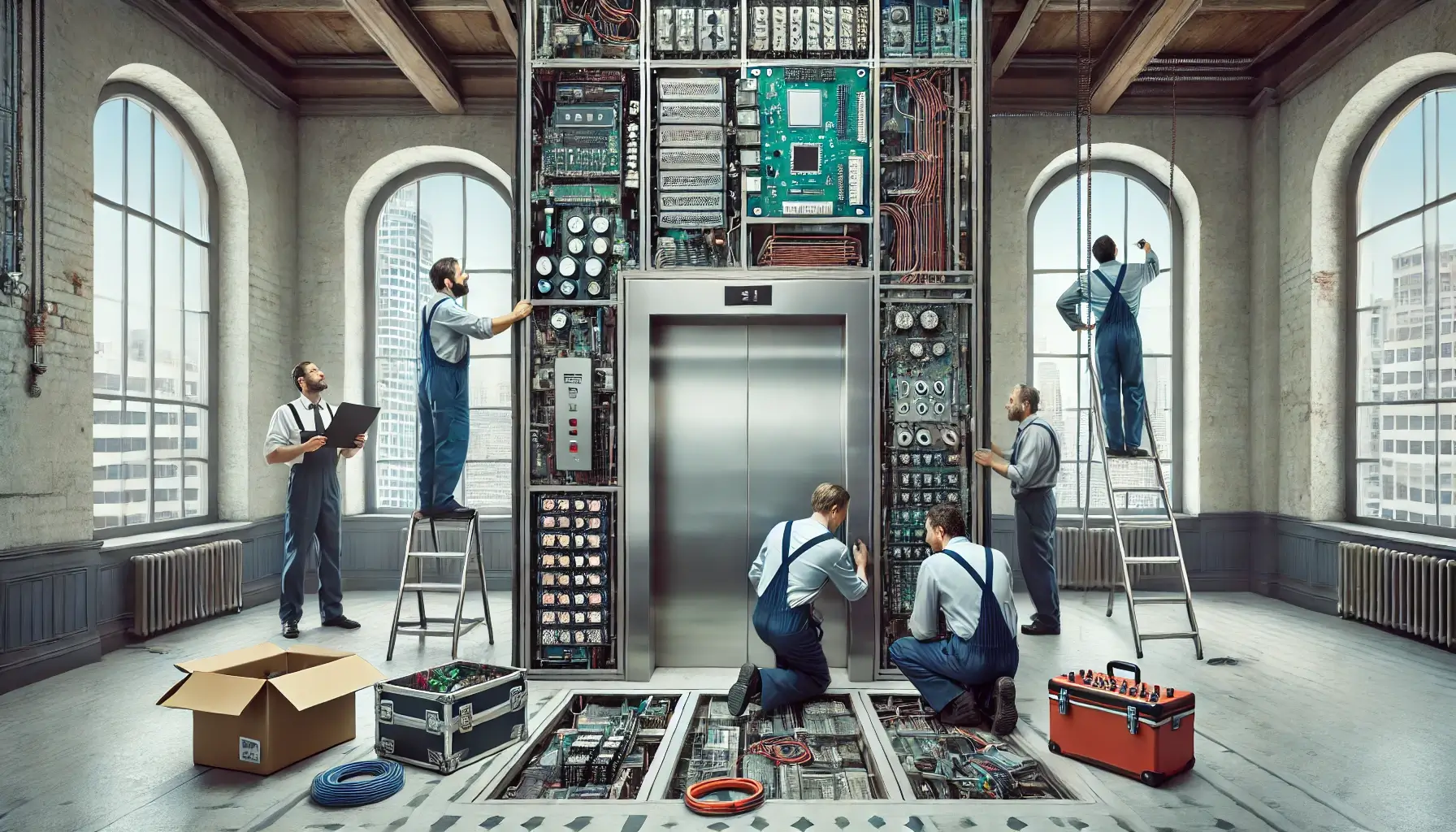 승강기 리모델링 부문