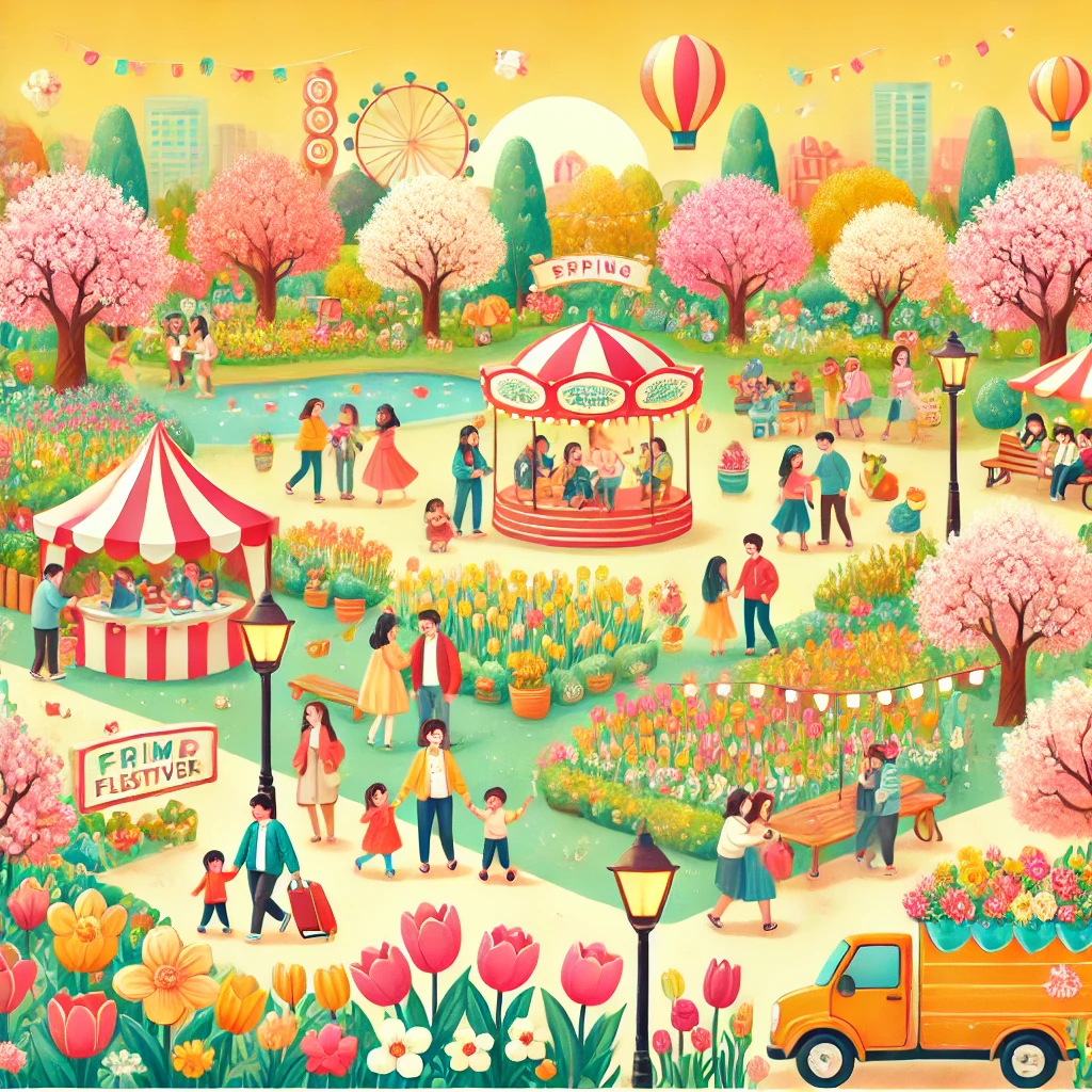 봄꽃축제가족여행