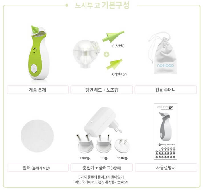 노시부 고 기본 구성품