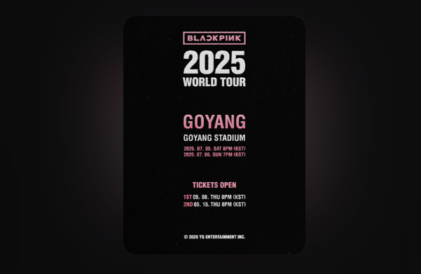 2025 블랙핑크 고양 콘서트 사진