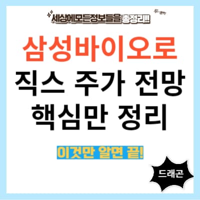 삼성바이오로직스 주가 전망1