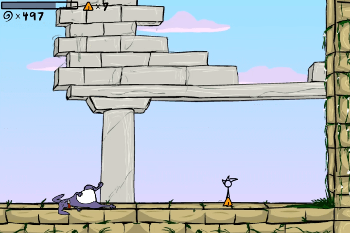 노란바지의-모험2-플래시게임-종료-화면