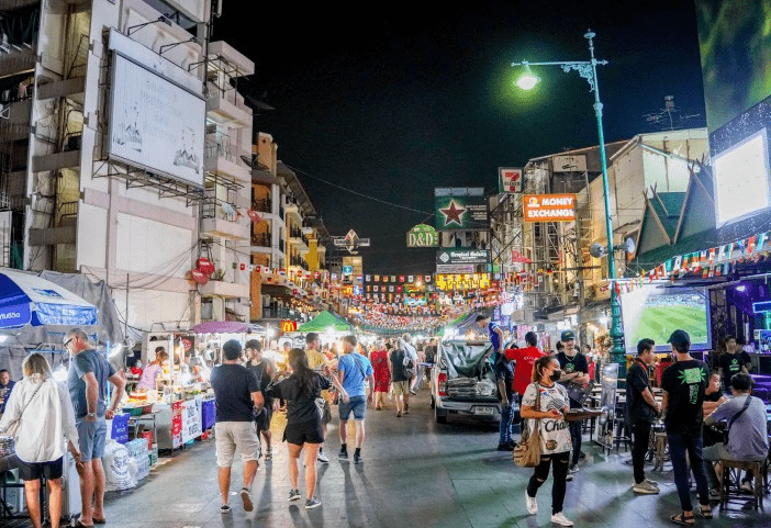 방콕 태국 관광지 추천 키오산로드