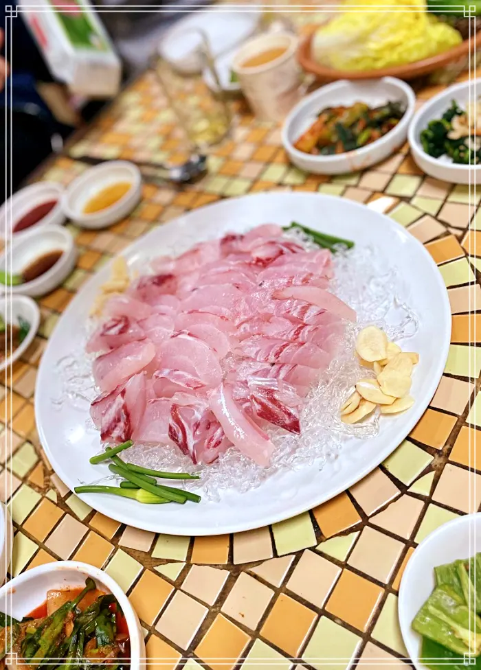 인천 미추홀구, 숭의동 맛집 택배 주문 민어회, 우럭구이