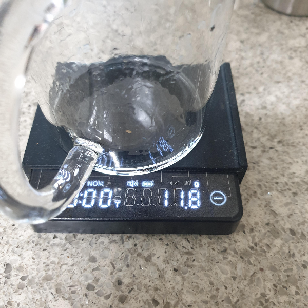 준 사이먼 듀얼 챔버 커피 레시피 드리퍼 2개로 따라하기_12g