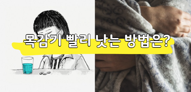 목감기 빨리 낫는법 (따끔 따끔, 쉰소리) 나만의 꿀팁까지 공개