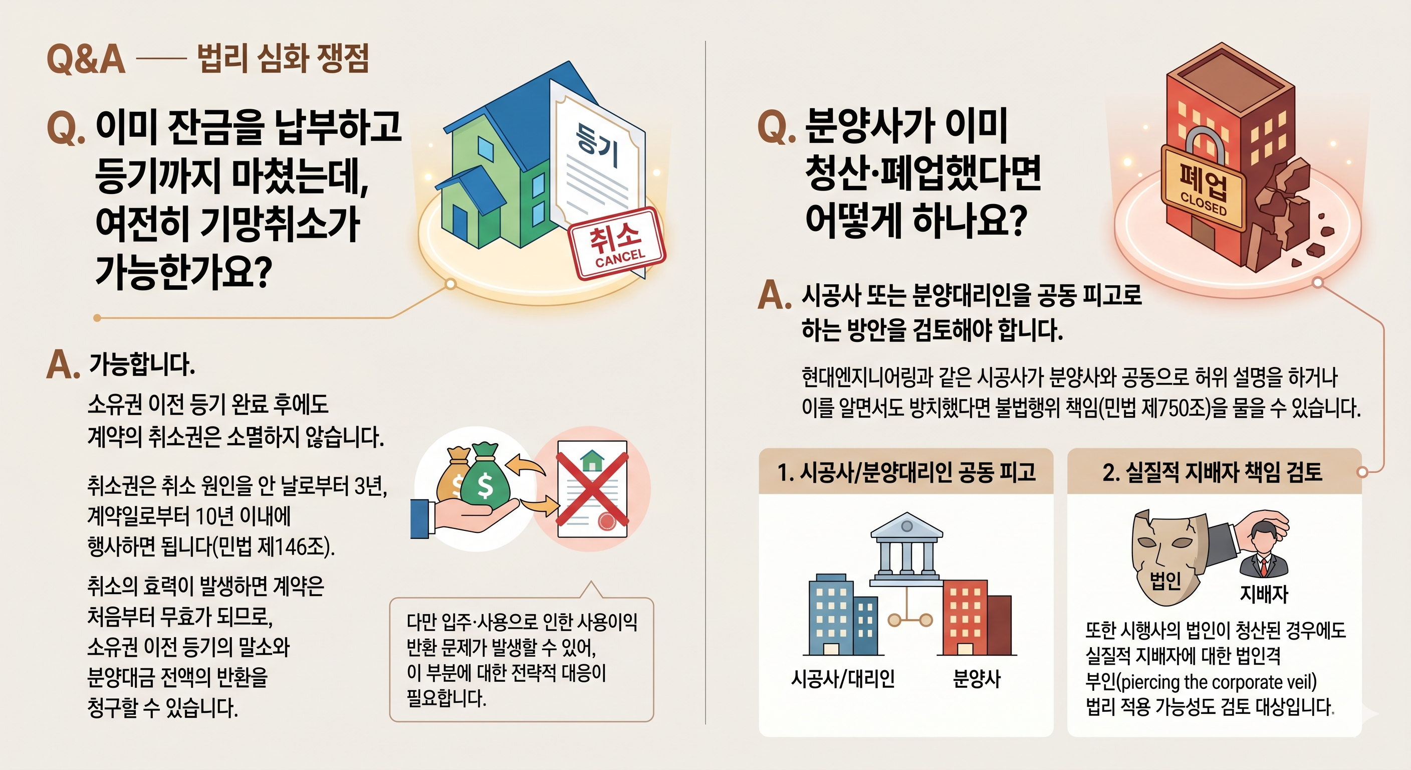 힐스테이트 센텀 더퍼스트 오피스텔 &mdash; 분양계약 취소&middot;해제의 법리 심화 분석 : 기망&middot;착오&middot;건축물분양법 위반을 중심으로