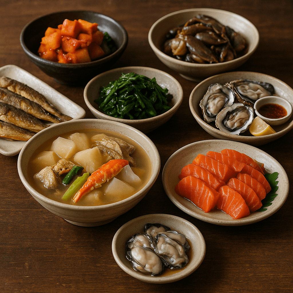 겨울의 맛을 따라 떠나는 한국 지역별 식탁 여행