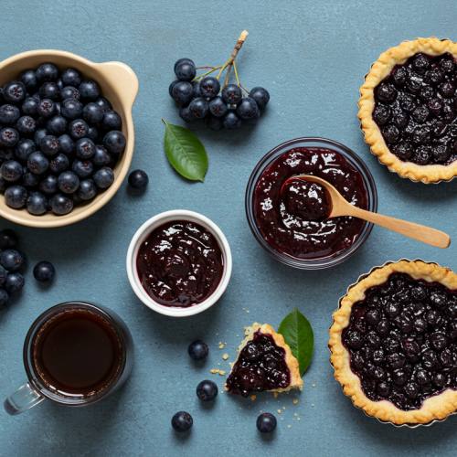 아로니아 음식 사진