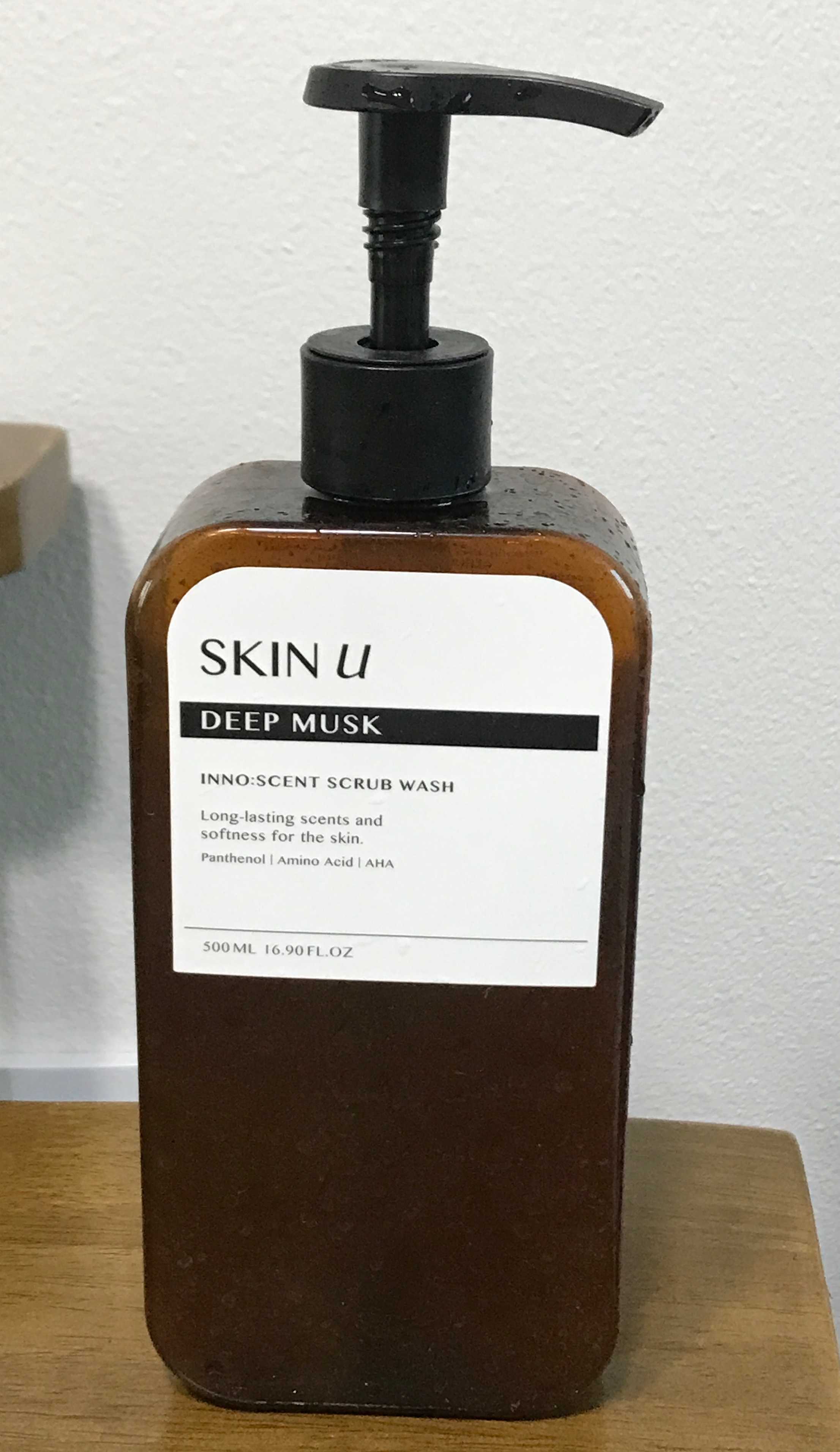 스킨유 이노센트 머스크 스크럽 워시 통