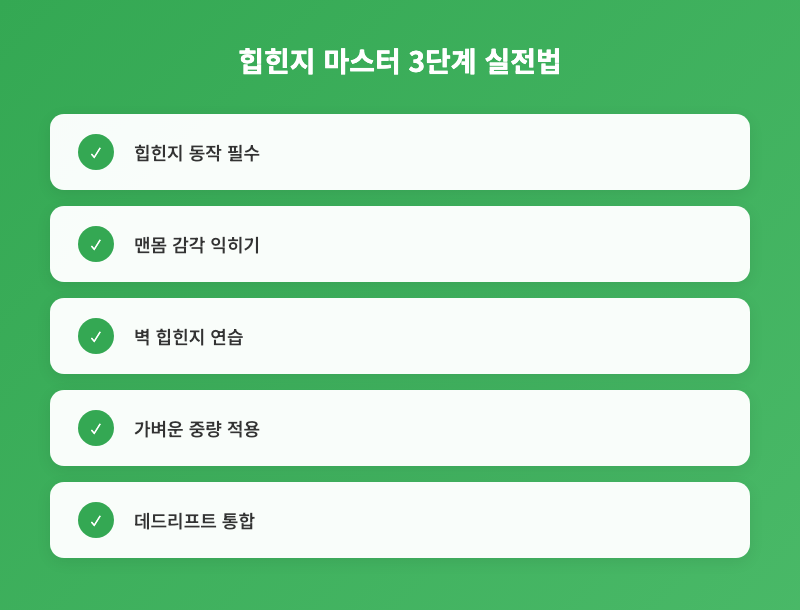 안전한 데드리프트, 허리 통증 없이 힙힌지 마스터하기 인포그래픽 1