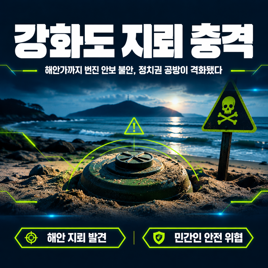 강화도 지뢰 충격