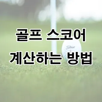골프 스코어관리 전략 보기세이브 리스크관리 안전공략 요령_12