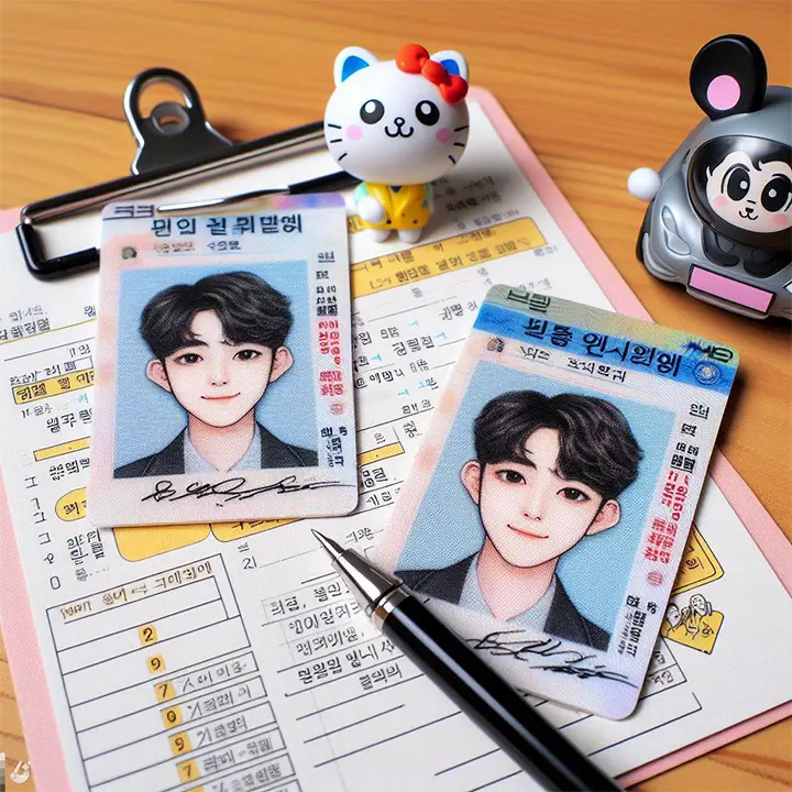 민증 분실했을 때, 임시 신분증으로 운전면허 필기시험 응시 가능한가요