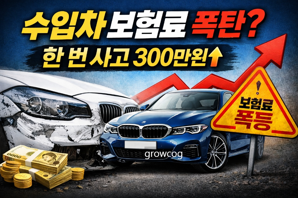 수입차 보험료 300만 원? 사고 한 번에 '카푸어' 탈출 불가