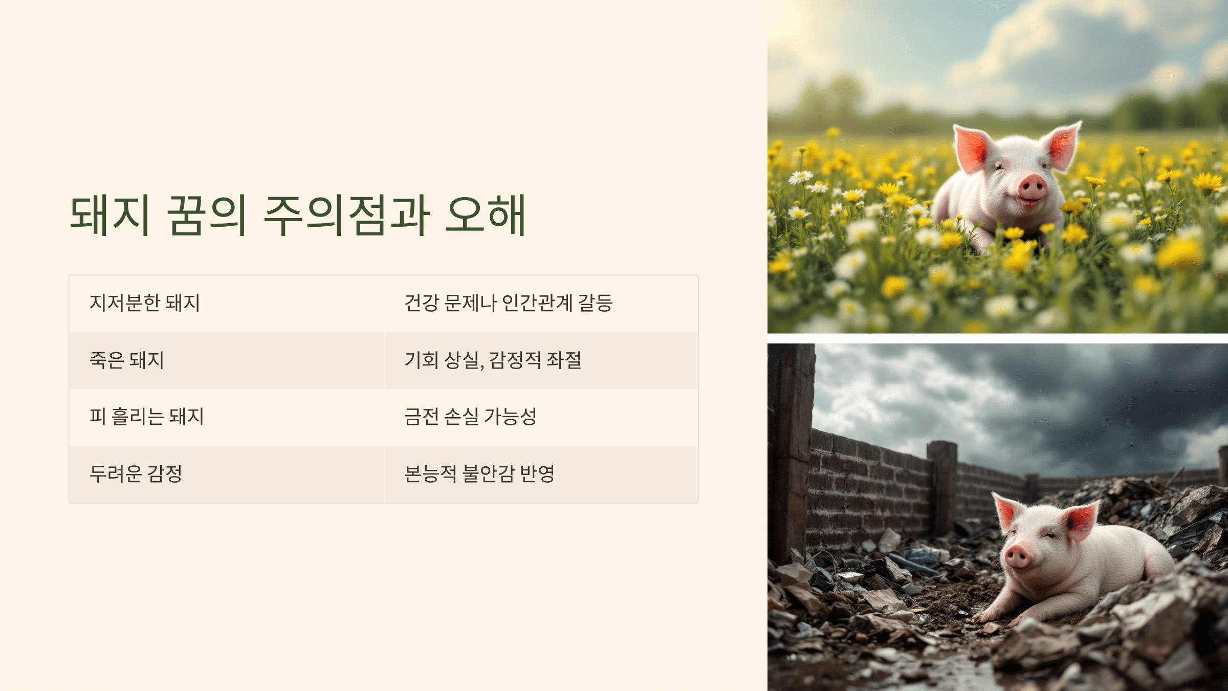 돼지 사진입니다.